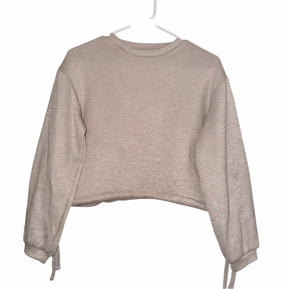 Truth by Republic Long Sleeve Drawstring Side Top Size XSmall